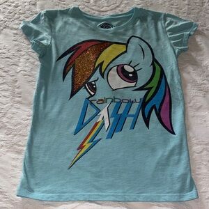 Rainbow Dash Kids T-Shirt - Blue Gently Loved XL
